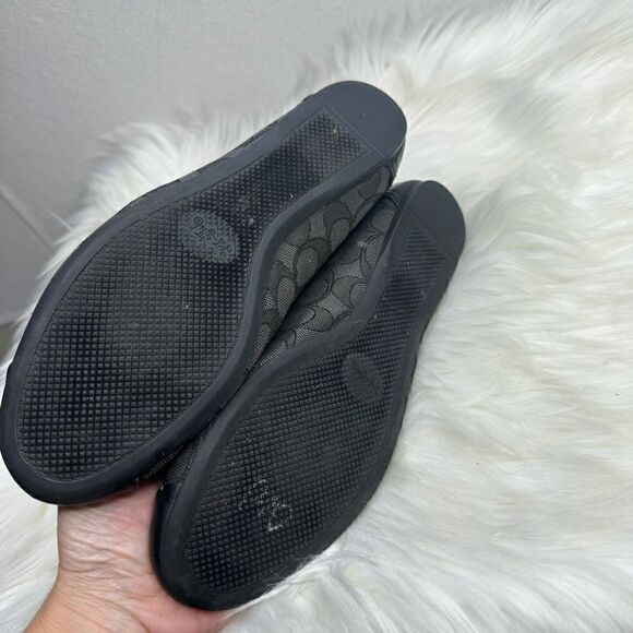 Coach Chelsea Signature Logo Ballet Flats 8.5 - Picture 2 of 8